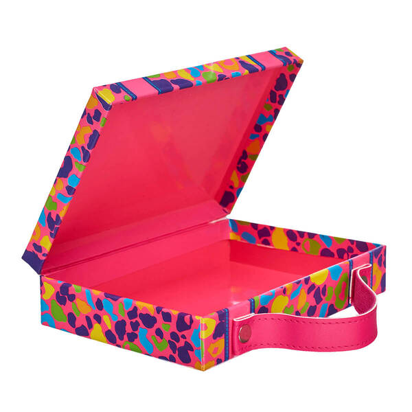 Rainbow Print Suitcase