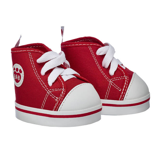 Red Canvas High-Tops