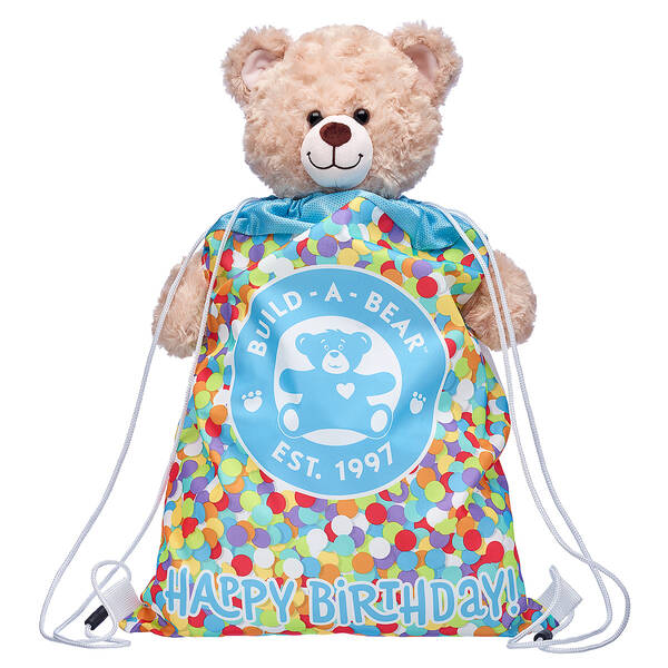 Happy Birthday Toy Bear Carrier